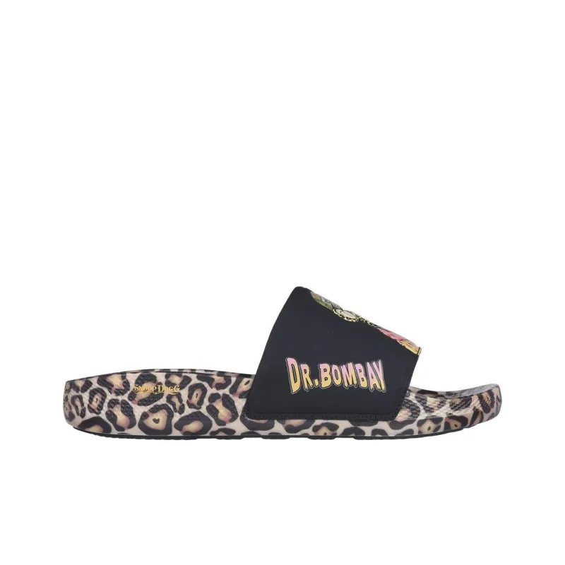 Snoop Dogg x Skechers Hyper Slide Slip Resistant Abrasion Resistant Slide Slippers Men's Black-1