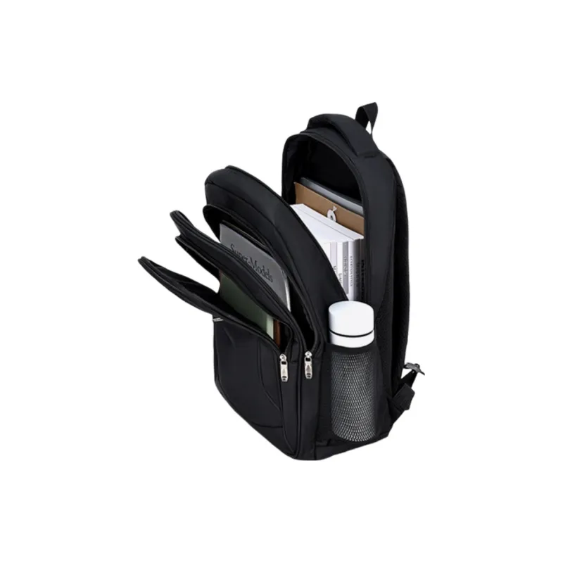 Warrior Polyester Backpack Regular Men's Black-3