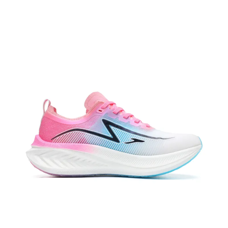 TREEPERI Running Shoes Unisex Low Top Pink/Blue/White-2