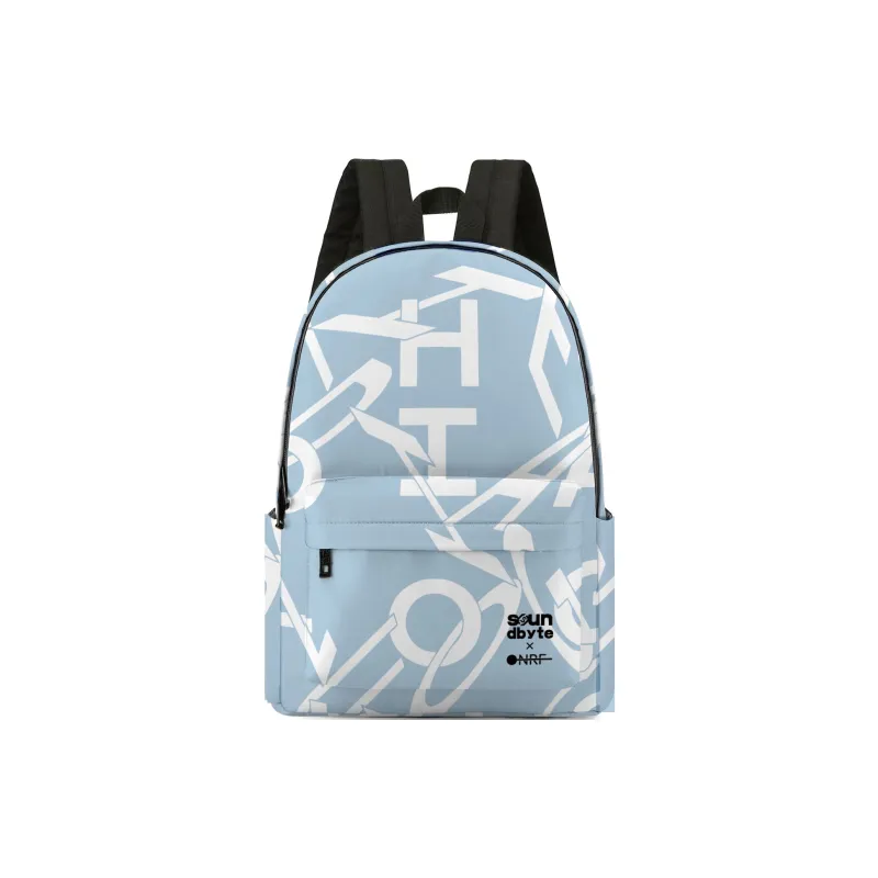 ONRF SOUNDBYTE Collaboration Polyester Backpack Unisex White-30