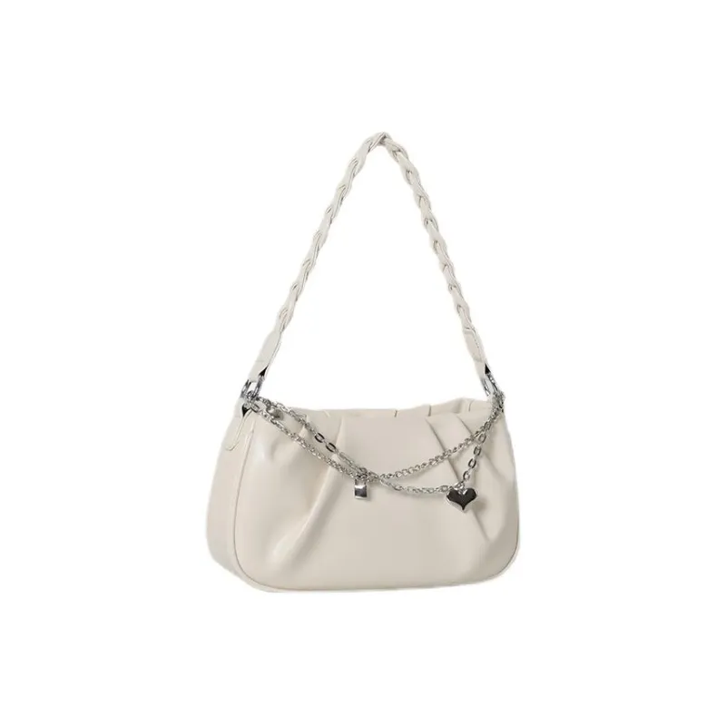 Carksky PU Portable Crossbody Bag, Shoulder Bag Regular Women's White/Yellow/Black-0