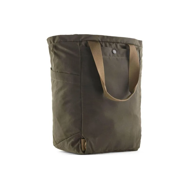 Patagonia Canvas With Cotton Tote Bag, Shopping Bag, Shoulder Bag, Handbag Regular Unisex Basin Green-1