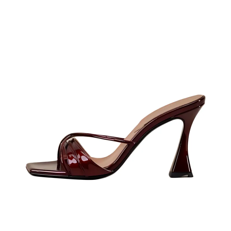 D'ACCORI Slide Slippers Women's Red-0