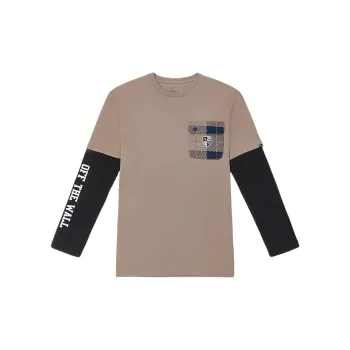 Vans T Shirts Unisex Brown