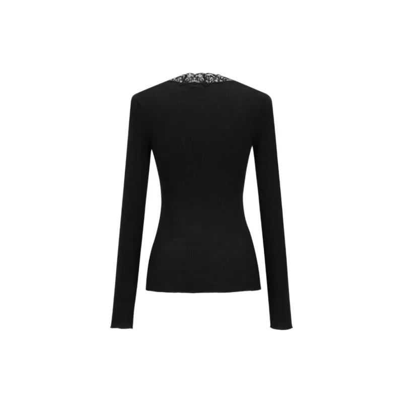 SAINT LAURENT Laced Buttoned Cardigan-1