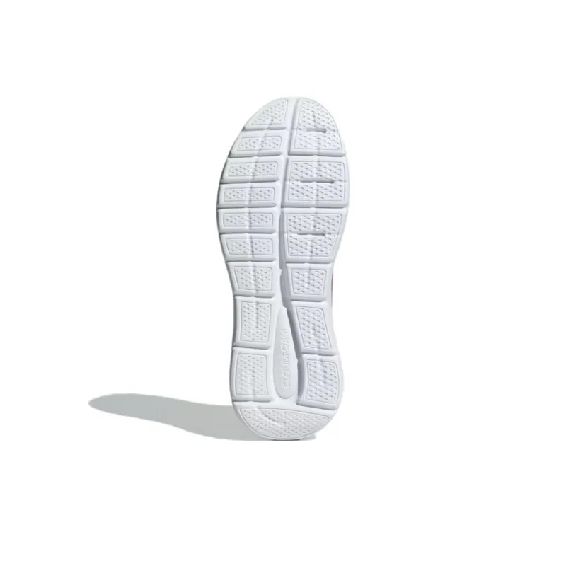 Adidas Cloudfoam Comfy Preloved Crimson Cloud White Semi Pink Spark Women's-4