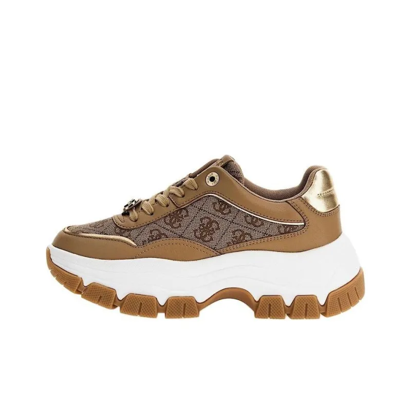 GUESS Berrett Low-Top Casual Shoes 6.5cm Women's Brown-0