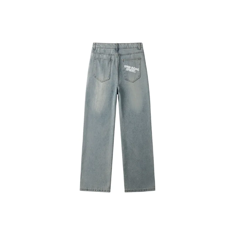 AFTER SCHOOL SPECIAL Jeans Unisex Light Blue-2