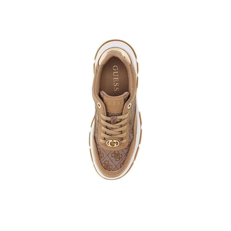 GUESS Berrett Low-Top Casual Shoes 6.5cm Women's Brown-3