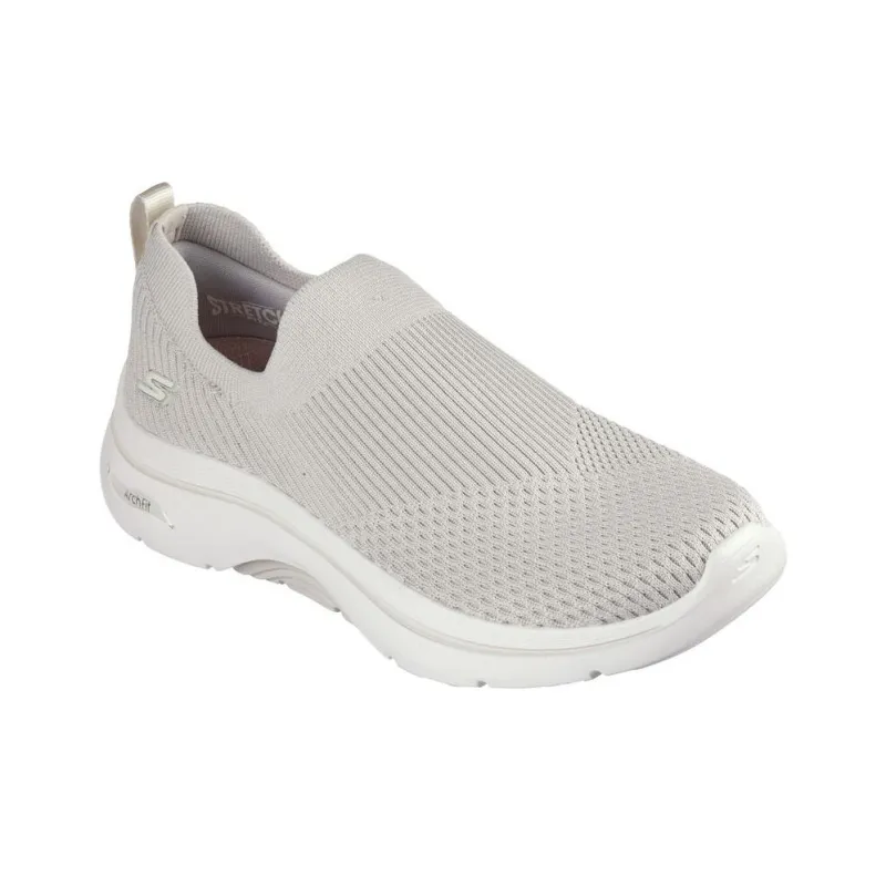 Skechers GOWALK Archfit 2.0 Peitin Anti Slip Wear Resistant Low Top Casual Shoes Women's Gray-2