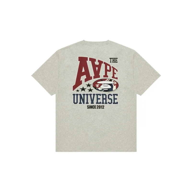 Aape Moonface Logo Universe T shirt-1