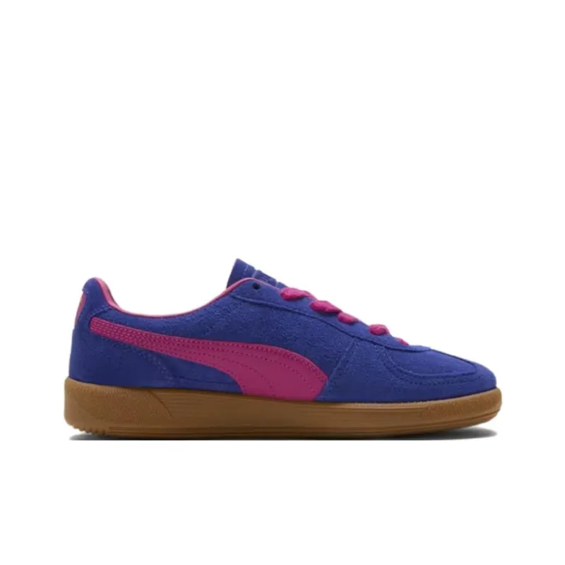 PUMA Palermo Anti Slip Wear Resistant Low Top Skateboard Shoes Women's Blue-1