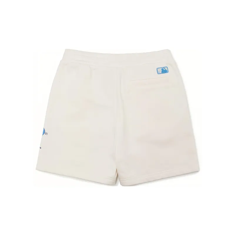 MLB LIKE Shorts Unisex Ivory White-1