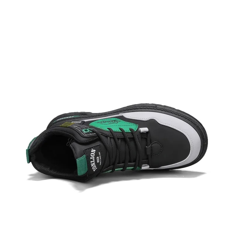 Tonlion Cushioned Slip-Resistant Abrasion-Resistant Mid-Top Casual Shoes Men's-13