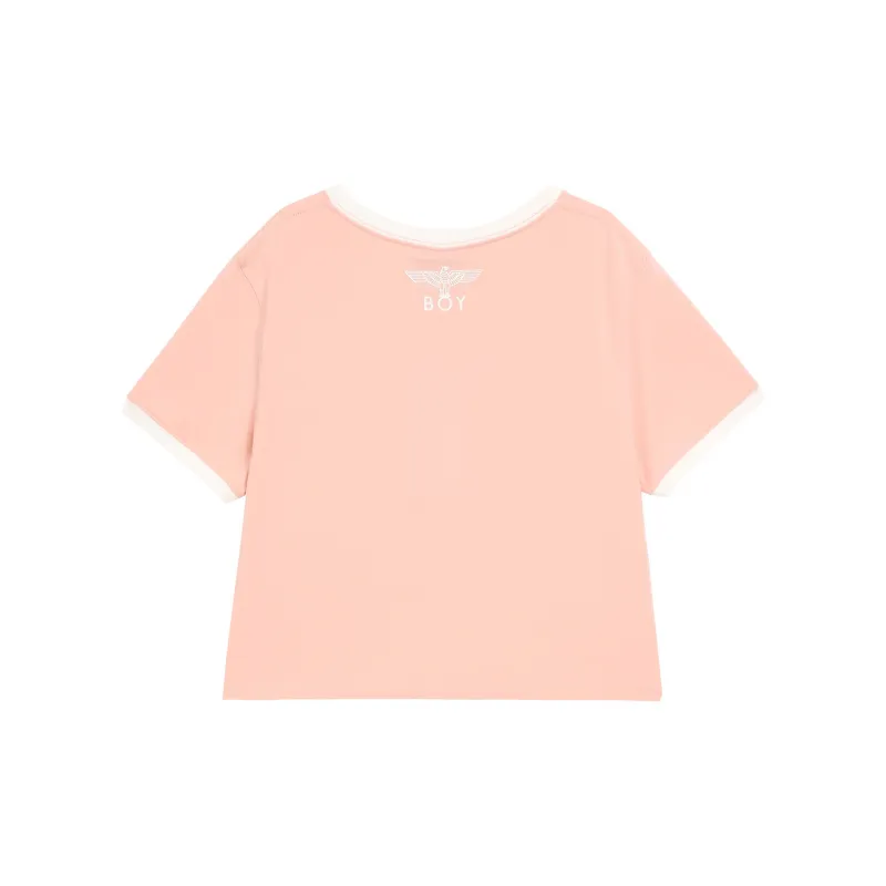 Boy London T Shirt Women's Pink-1