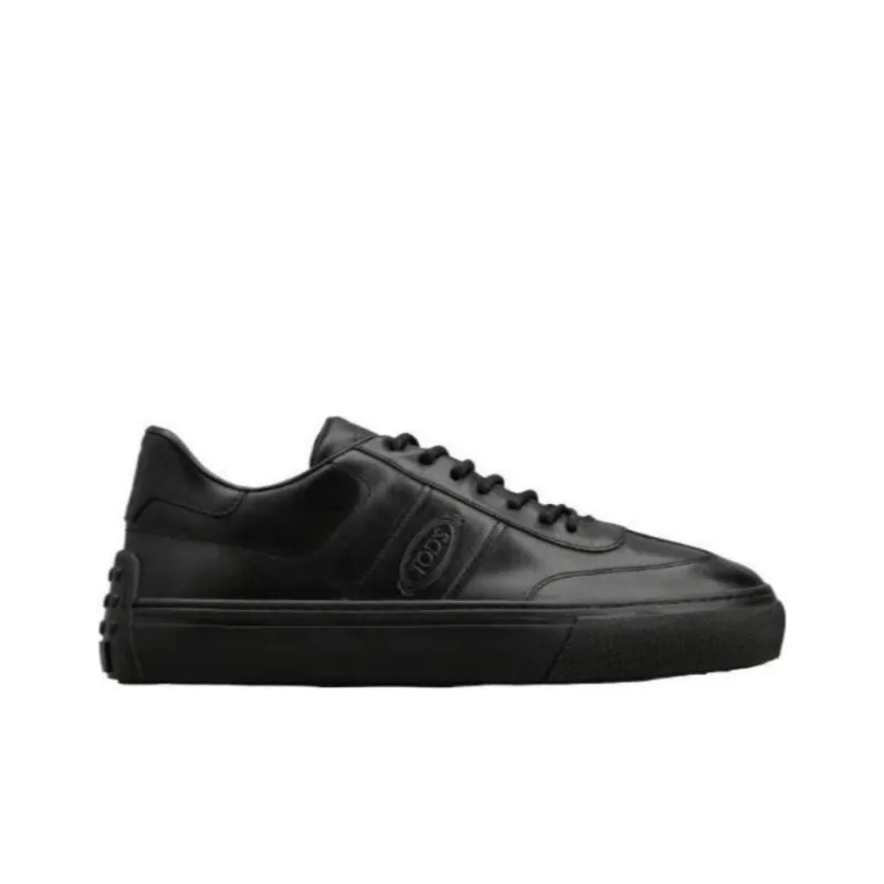 TOD'S Logo-debossed Leather Sneakers-1