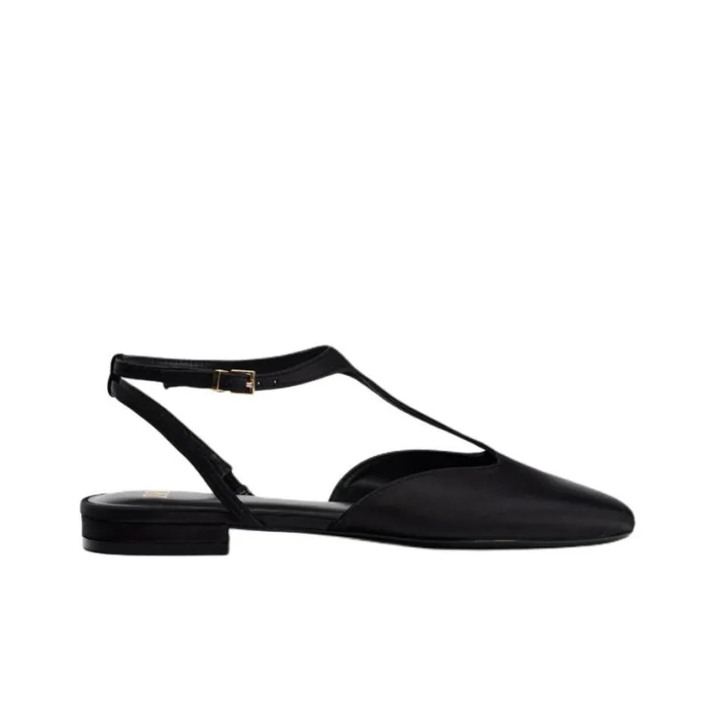 ZARA Casual Single Shoes Women's Black-1