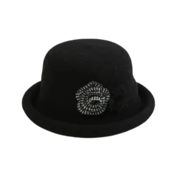 MINGYUANDAILI Wool Bucket Hats Women's