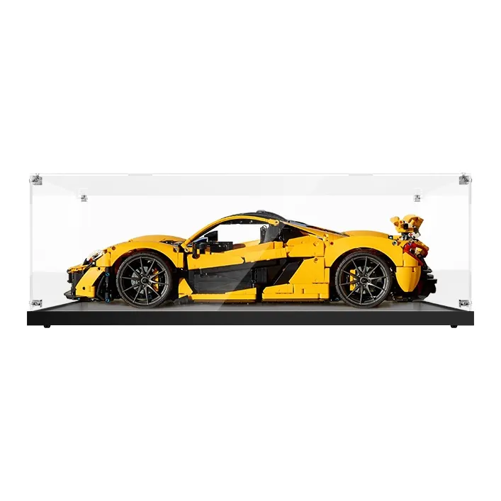 LIGHT YOUR BRICKS LeYiBai Compatibility Building Block 42172 McLaren P1 Racing Storage Box Model Accessories-17