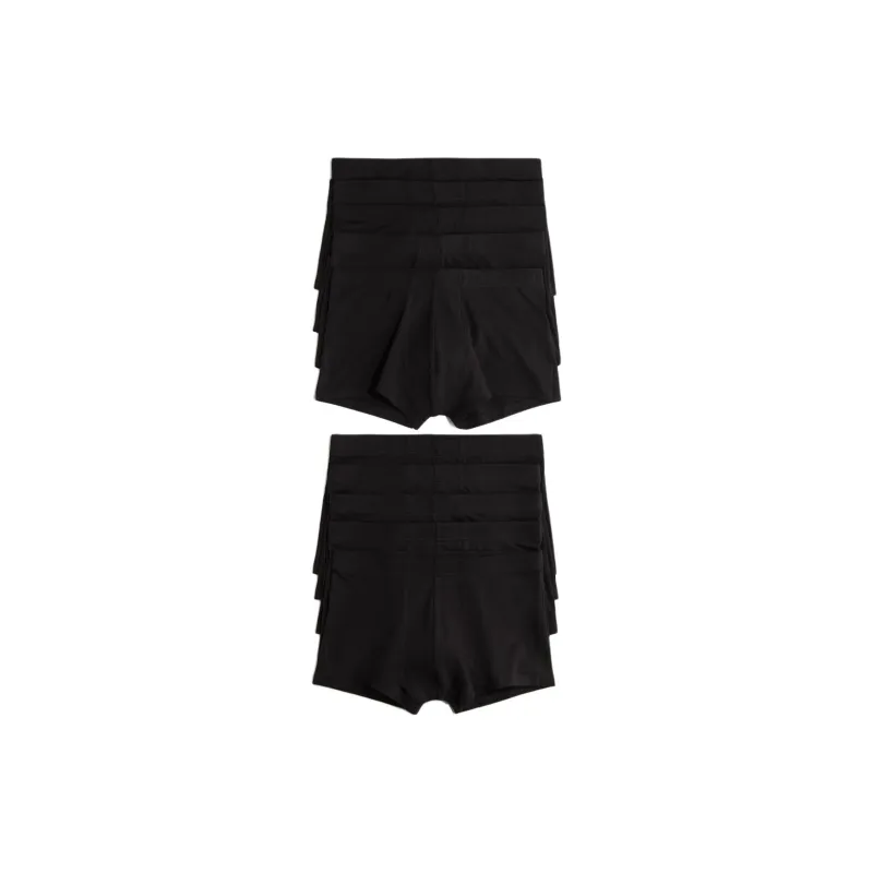 H&M Underpants Men's 10 Pack Black-0