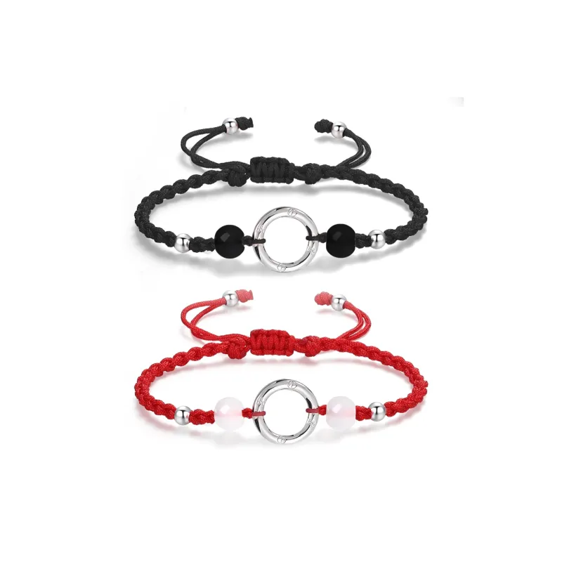 Shiban Obsidian Jade Bracelets Unisex-4
