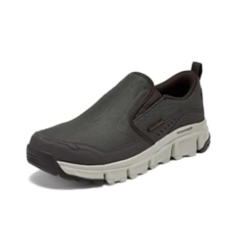 Skechers OUTDOOR MENS Anti Slip And Wear Resistant Breathable Low Top Hiking/Trekking Shoes Men's Brown-2