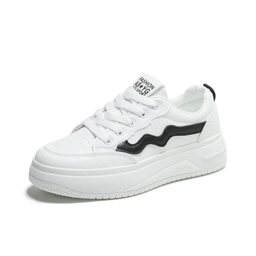 LISATANG Anti-Slip Wear-Resistant Low-Top Skateboard Shoes Women's