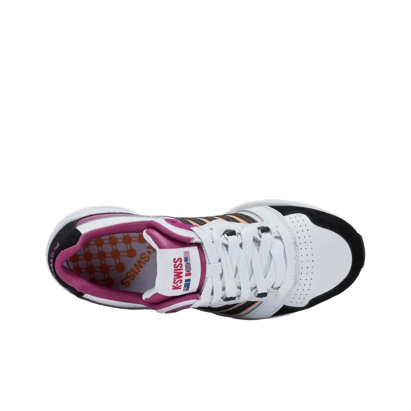 KSWISS Si 18 RANNELL Anti Slip Wear Resistant Low Top Skateboard Shoes Women's Fuchsia-4