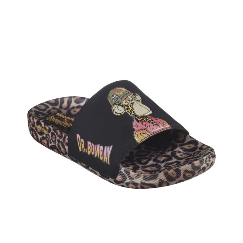 Snoop Dogg x Skechers Hyper Slide Slip Resistant Abrasion Resistant Slide Slippers Men's Black-2