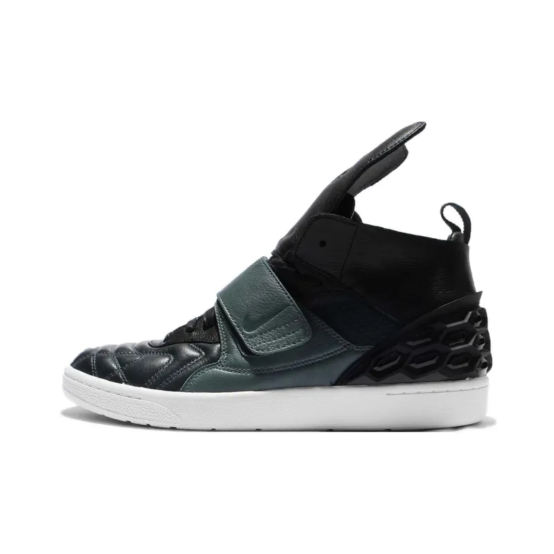 Nike Tiempo Vetta QS Breathable High Top Casual Shoes Men's Black-0