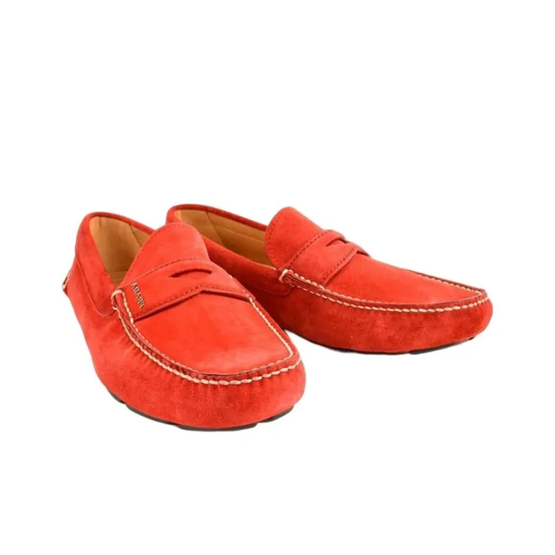 PRADA Men's Casual Shoes Men Low-Top Red-3