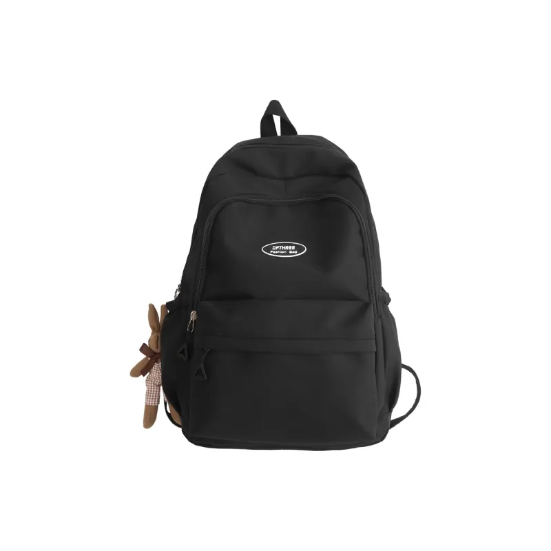 GOX Nylon Backpack Unisex White/Black/Red/Yellow/Green/Blue/Pink-1
