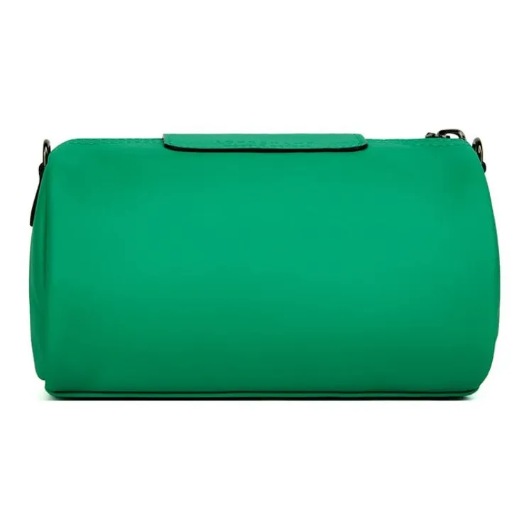LONGCHAMP Le Pliage Xtra Cow Leather Cylinder Bag, Makeup Bag, Shoulder Bag, Crossbody Bag Women's Green-3