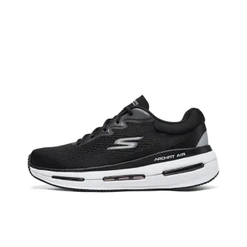Skechers Arch Fit Anti Slip Wear Resistant Low Top Running Shoes Men's Black