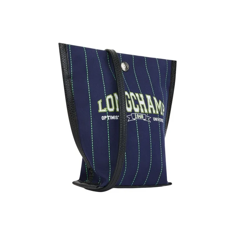 LONGCHAMP Cotton With Polyester Shoulder Bag, Crossbody Bag Women's Marine Blue-2