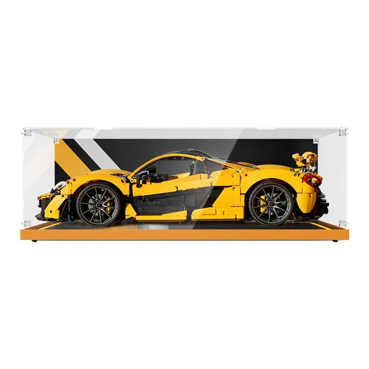 LIGHT YOUR BRICKS LeYiBai Compatibility Building Block 42172 McLaren P1 Racing Storage Box Model Accessories-15