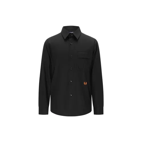 NAVIGARE Shirts Men Night Black