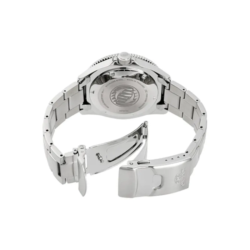 ORIENT Automatic/Manual Mechanical Movement Metal Strap Watch Men's Watches Red Watch Dial-1
