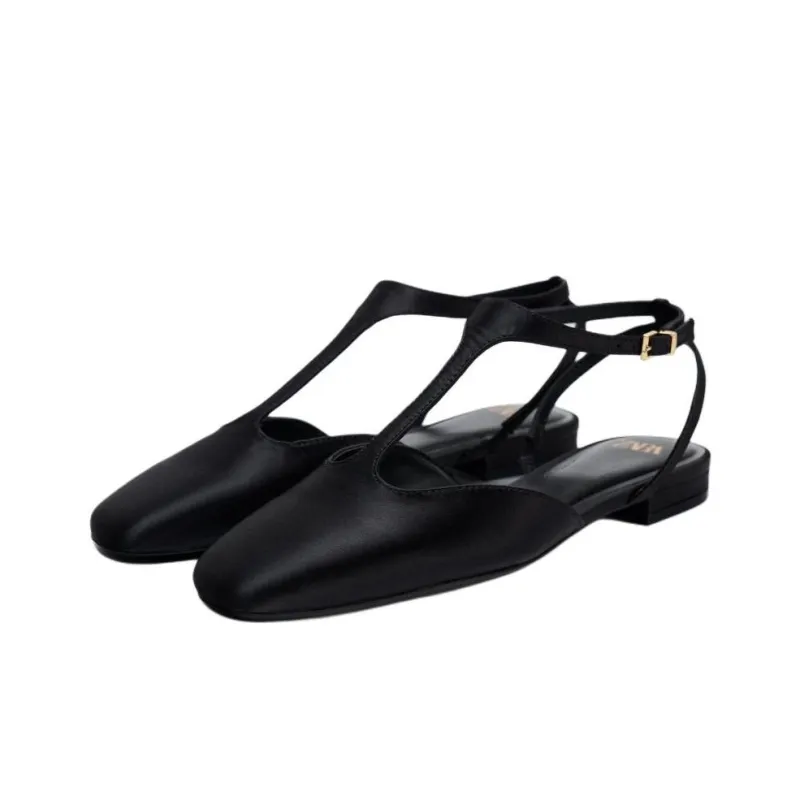 ZARA Casual Single Shoes Women's Black-2