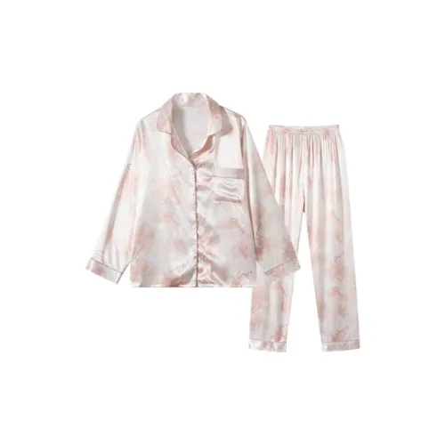 GUJIN Pajama Set Women's Cinnamon Pink