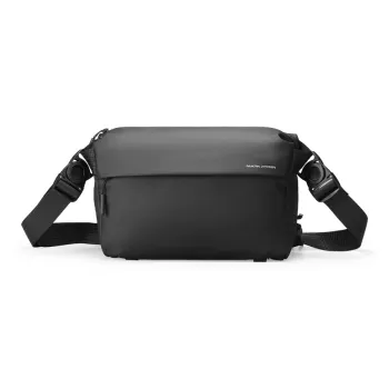 MARK RYDEN Oxford Large Capacity Street Style Crossbody Bag Regular Men's Elegant Black