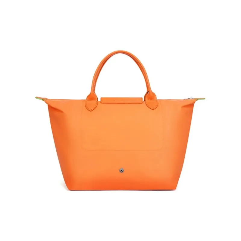 LONGCHAMP Le Pliage Logo Embroidered Medium Tote Bag-3