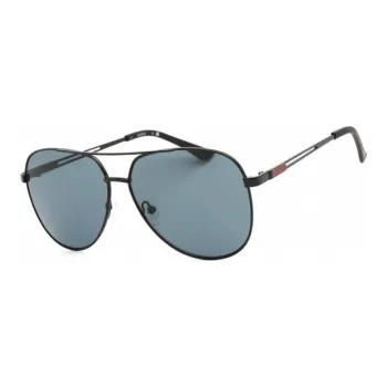 GUESS Metal Aviator Sunglasses Men's Black
