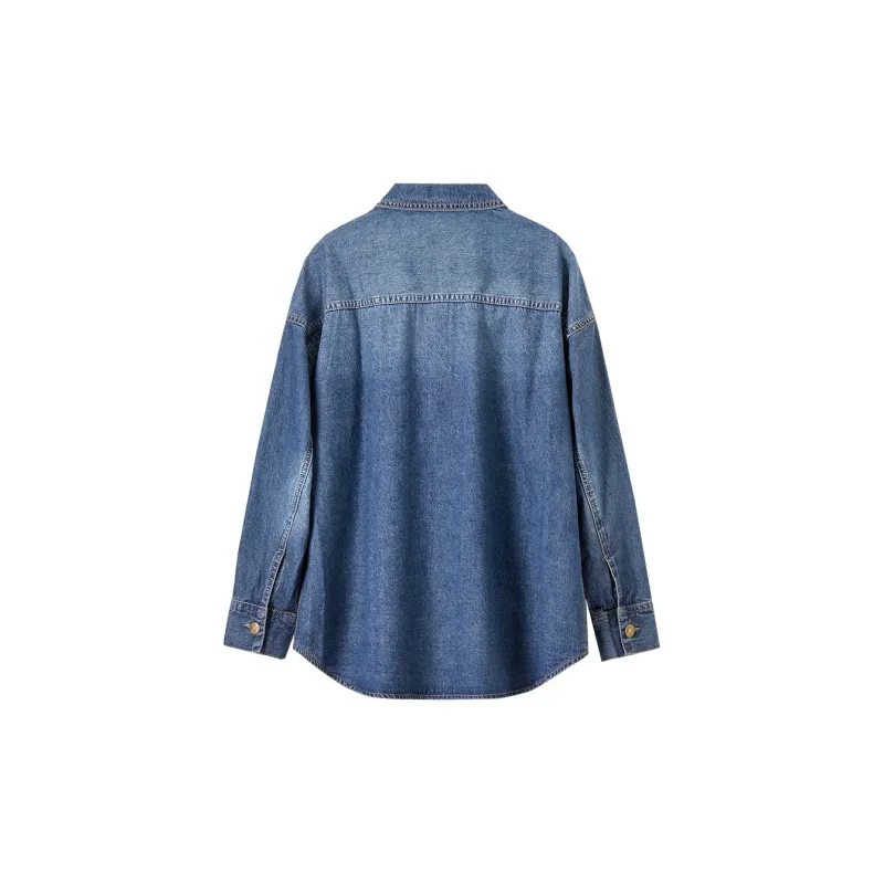 SENTUBILA Shirt Women's Moroccan Blue-1