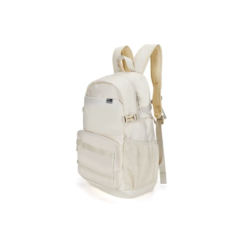 XTEP Storage Laptop Bag Backpack Unisex Ecru-1