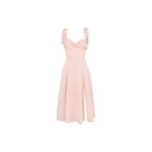 HOUSE OF CB Slip Dresses Women's Blush Pink/Light Pink