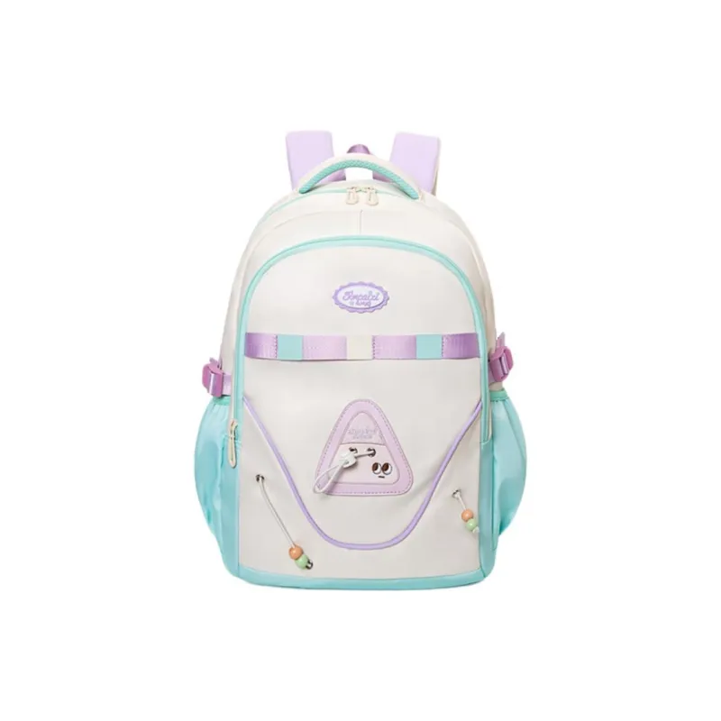Emperor Jincaizi Nylon Fabric Backpack Tubas Women's Multicolor-4