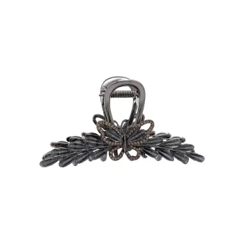 Jiuyi Delicate Rhinestone Rear Headband Hair Clip Shark Clip Women's