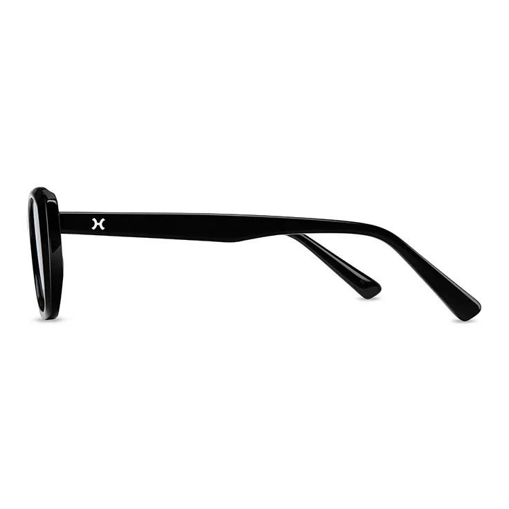 LOHO Plate Frame Oval Sunglasses Unisex Peach Pink-6