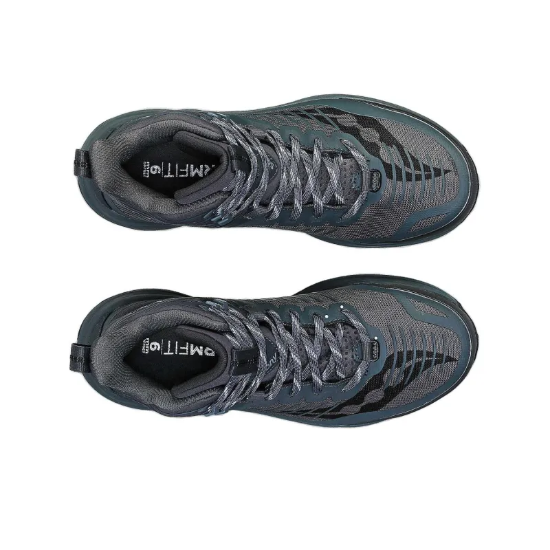 Saucony Ultra Ridge Slip Resistant High Top Hiking Shoes Men's Blue Gray-3